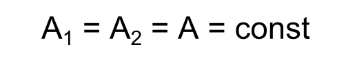 A=const A=const