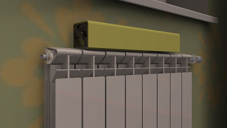 Усилитель радиатора - Radiator booster помогает лучше обогревать дом Усилитель радиатора - Radiator booster помогает лучше обогревать дом