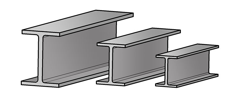 Двутавр различных типоразмеров